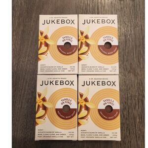 Dr Squatch Jukebox Vanilla On Vinyl Natural Body‎ Soap 4 Pack